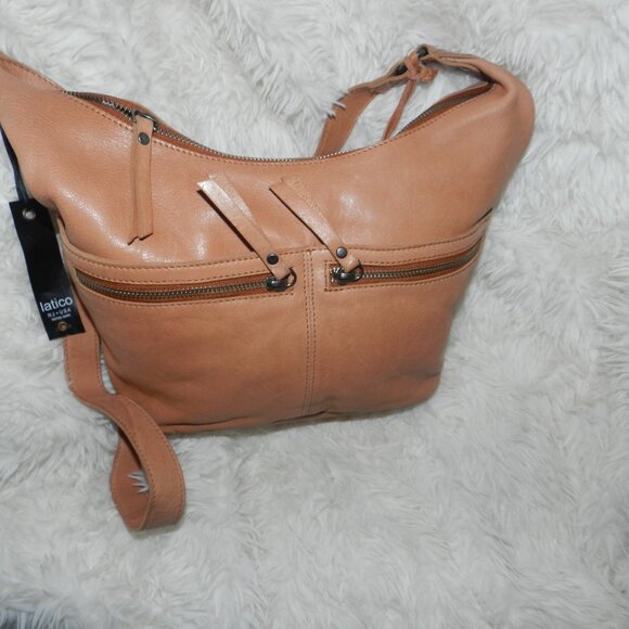 Latico Leather Gita Crossbody/Shoulder Bag in Walnut 🆕Ships Fast🆕⌚📦🏃💨🚚 - Picture 4 of 16